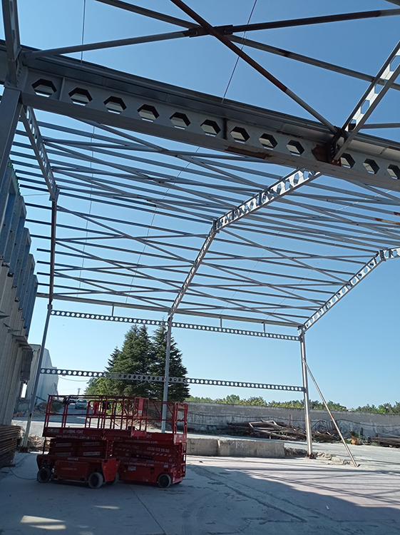 çelik konstrüksiyon imalatı